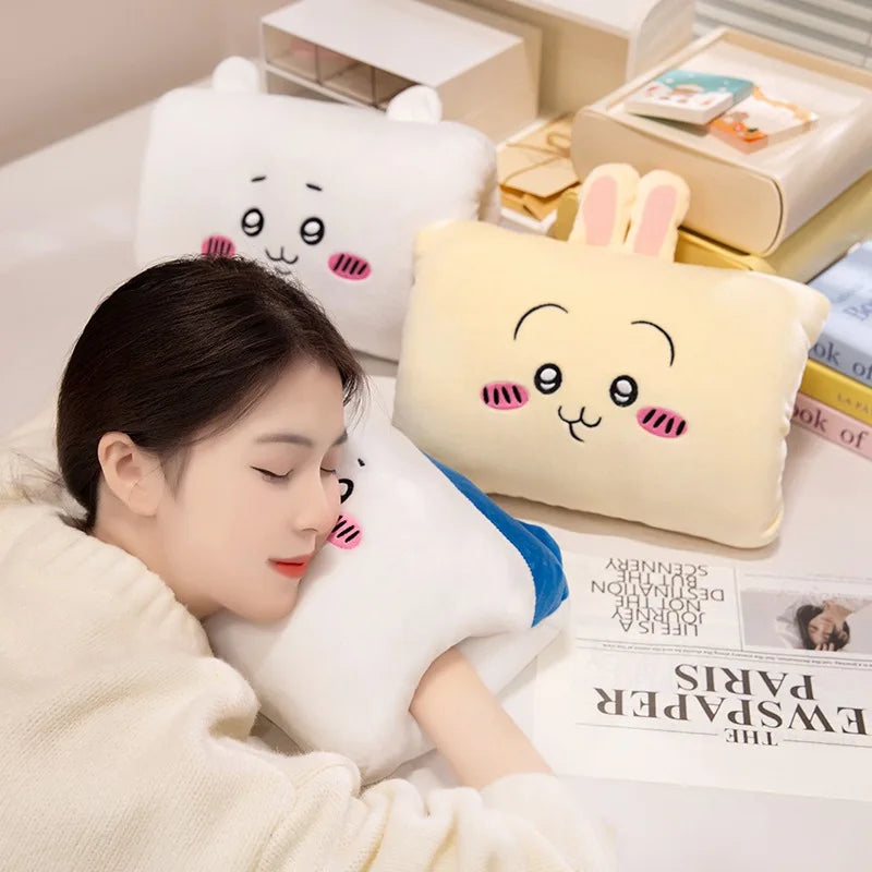 Hand Warming Gloves Pillow Nap Pillow Cushion Sleeping Pillows Plush Toys Children's Day Gifts Travel Essentials Home Textile
