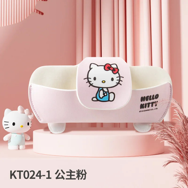 Sanrio Car Sun Visor Glasses Case Holder Sunglasses Clip Ticket Card Clip Multifunction Portable Clip Auto Interior Accessories