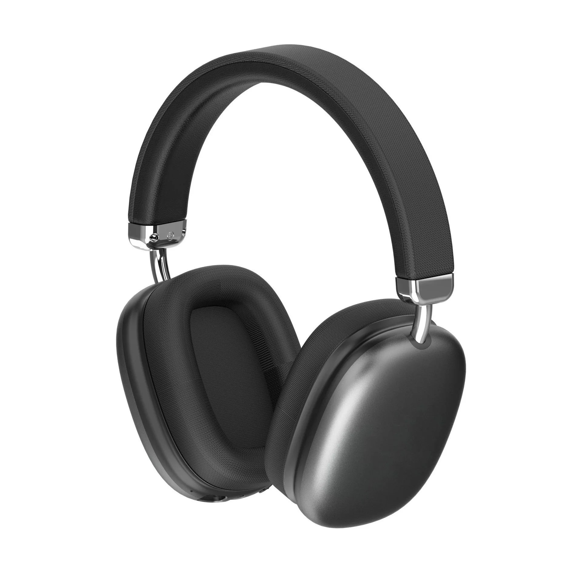 Fabric Headband Bluetooth Over-Ear Headphones Breathable Comfortable Metal Adjustment for Student Music Lover Office Worker