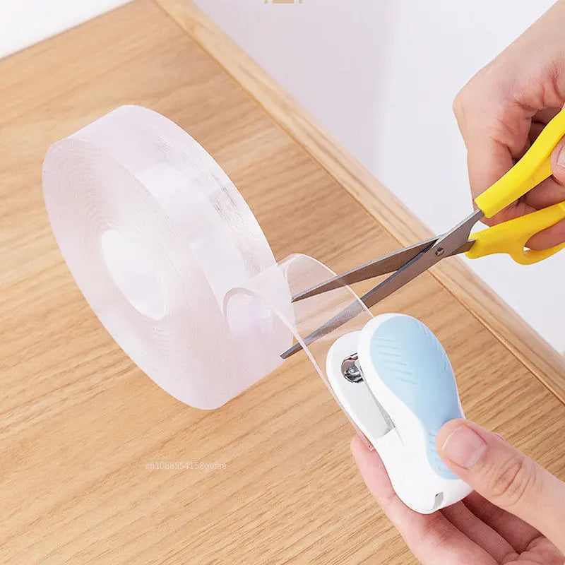Waterproof Transparent  Double Sided Nano Tape Reuse Home Tapes Adhesives Porcelain wood  metal plastic Super Glue