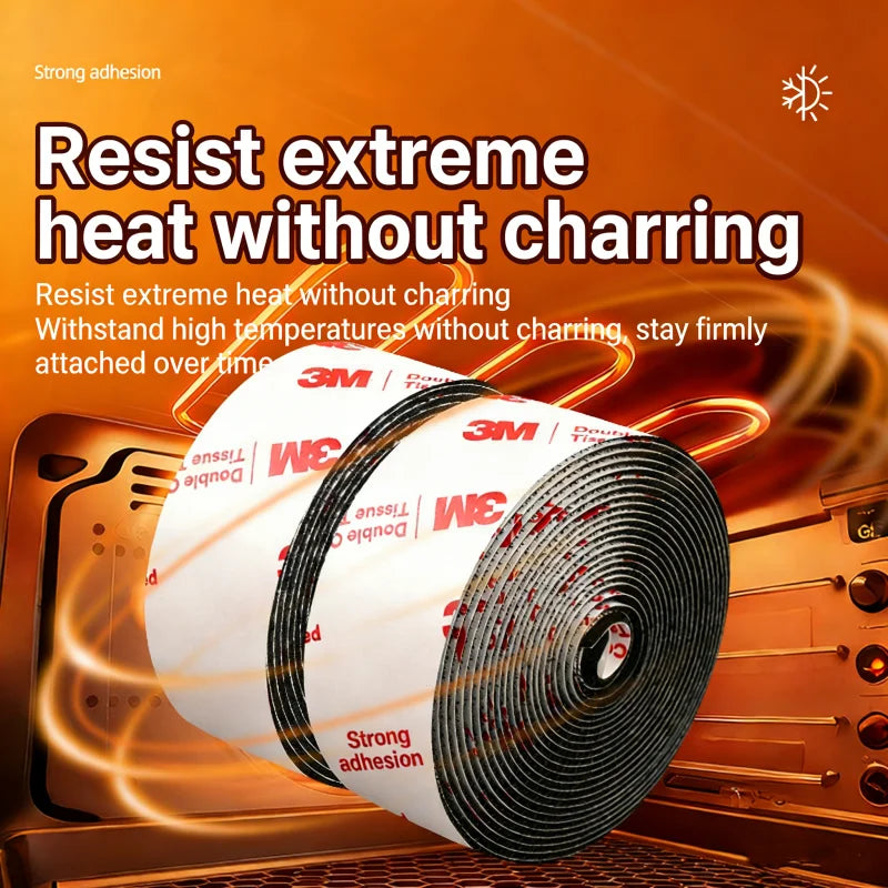 3M Strong Double-sided Adhesive Hook and Loop Tape High-adhesion for Car Mats Home Use More - Strong Self-Adhesive Fastener
