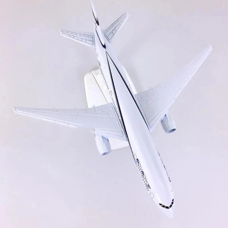 16CM Diecast Toy Metal 1:400 B-777 B777 El Al Air Airlines Aircraft Model Alloy Aircraft Model Commemorative Collection Gift
