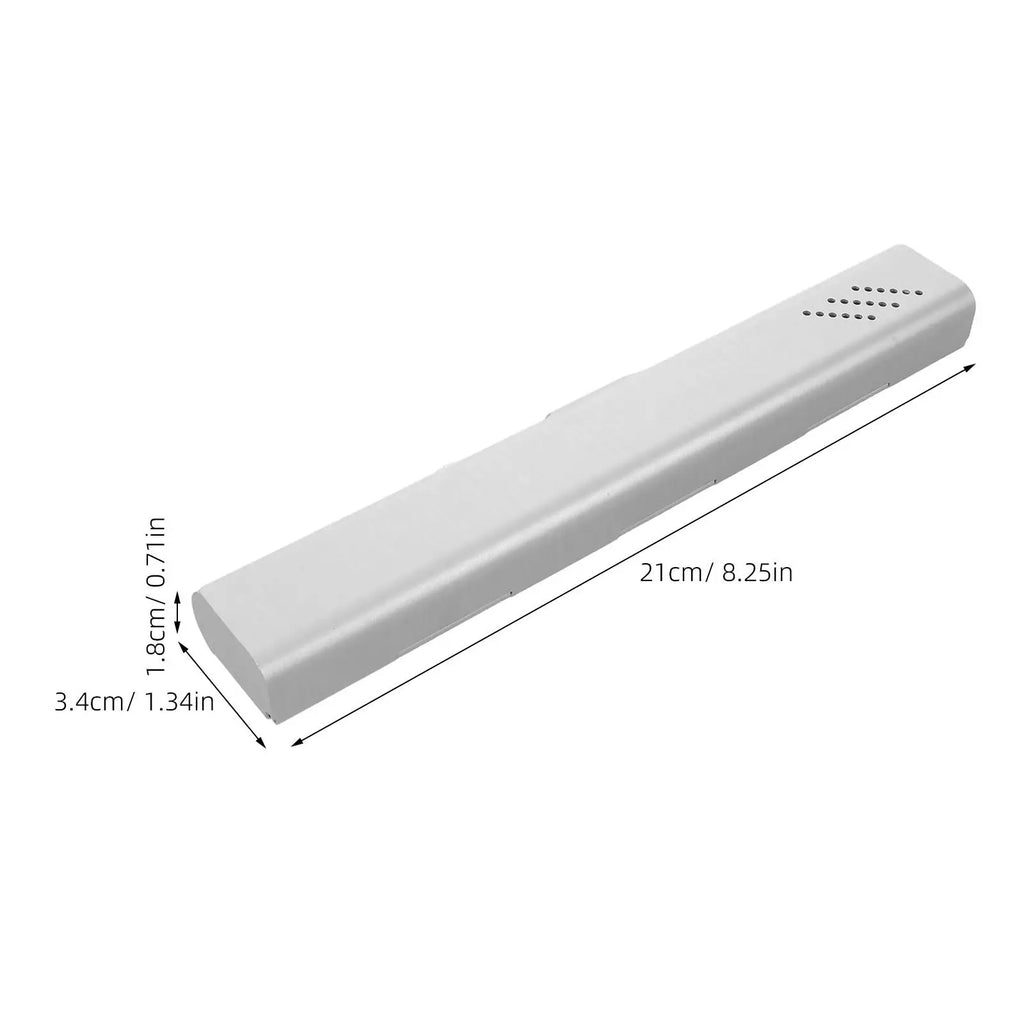 Aluminum Toothbrush Case Silver Portable Travel Toothbrush Holder Manual Tooth Brush Container School Camping Ventilated