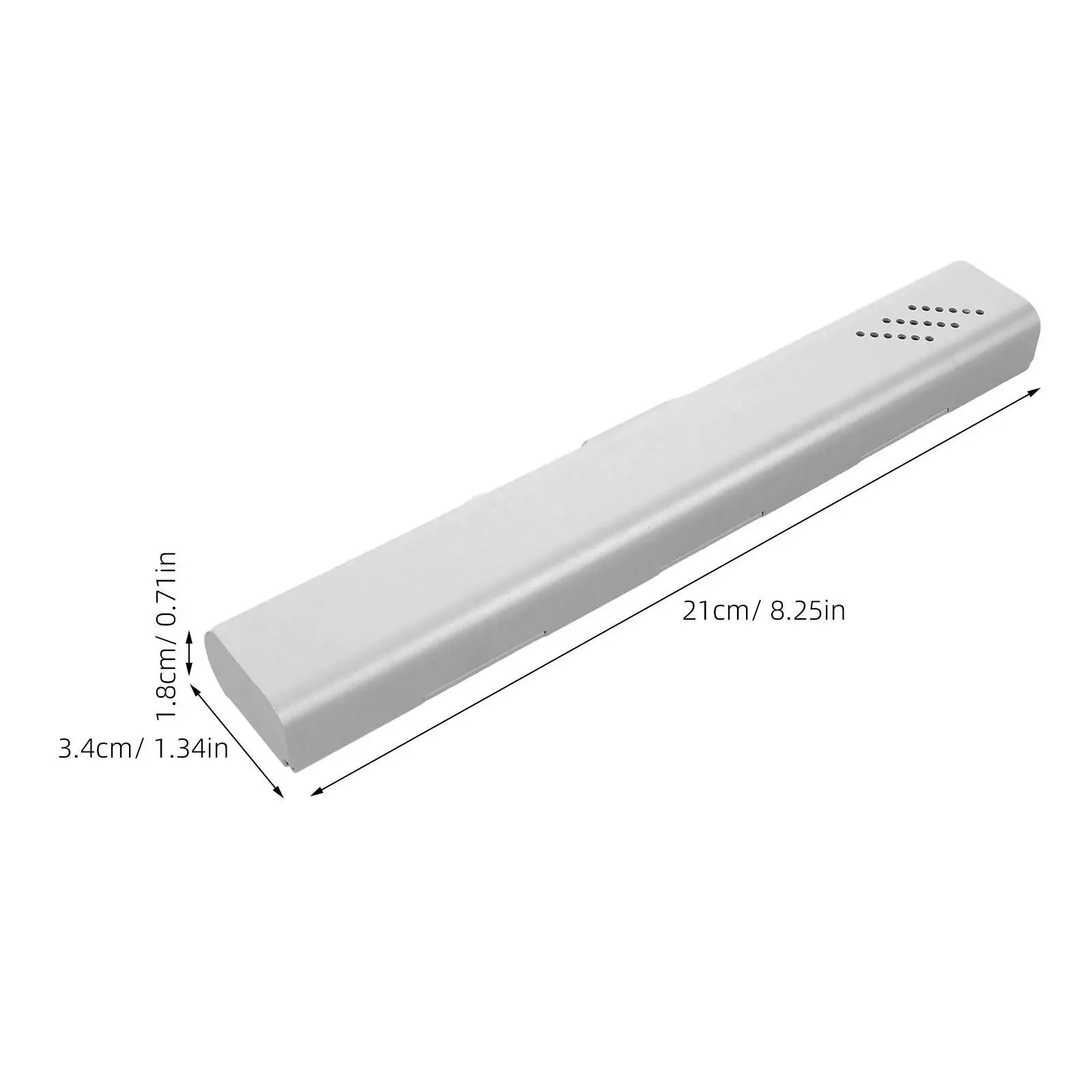 Aluminum Toothbrush Case Silver Portable Travel Toothbrush Holder Manual Tooth Brush Container School Camping Ventilated
