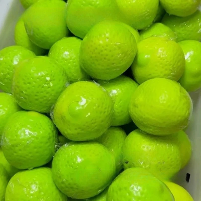 Handmade Crispy Lemon Stress Ball Squeeze Toy Color-Changing Lemon Squishy Fidget Ball ASMR Sensory Stress Relief Toy Squishy
