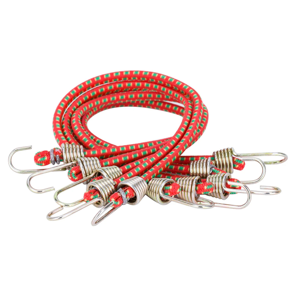 5/10pcs Elastic Bungee Cord Roof Rack Rope Luggage Straps with Hook for 1/10 RC Crawler Car Axial SCX10 TRX4 TRX6 Decorate