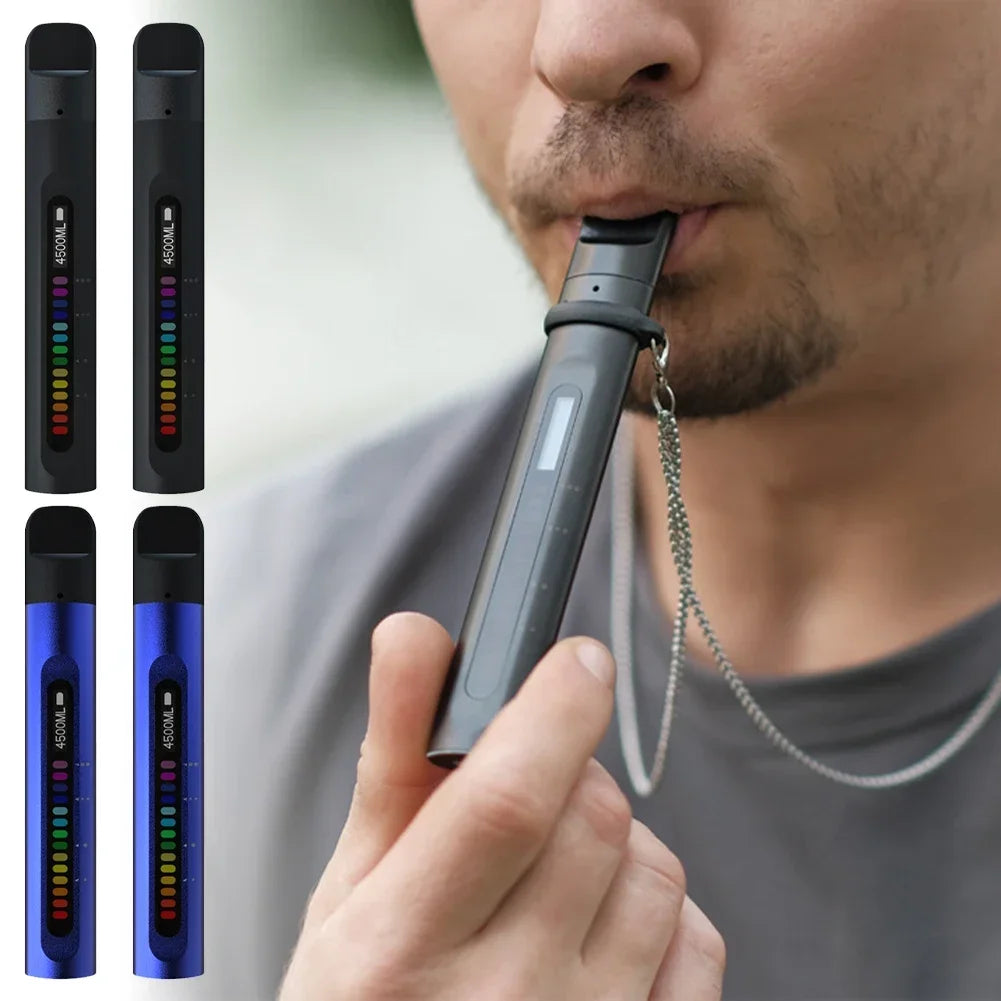 Respiratory Muscles Breathing Trainer Sport Electronic Portable Lung Fitness Trainer Exerciser Smart New Product
