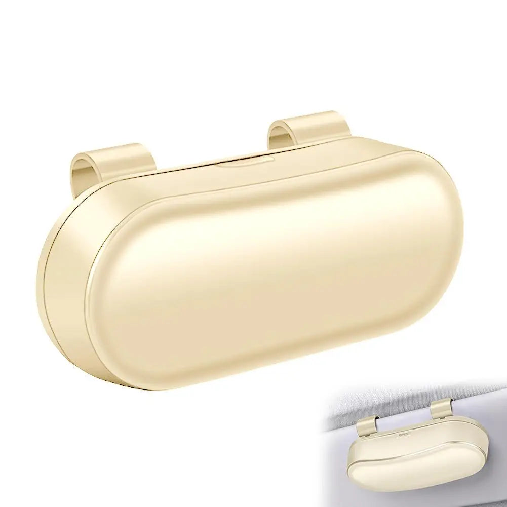 Car Glasses Box Portable Car Glasses Frame Car Driving Glasses Frame Glasses Box Storage Case for Car Accessories