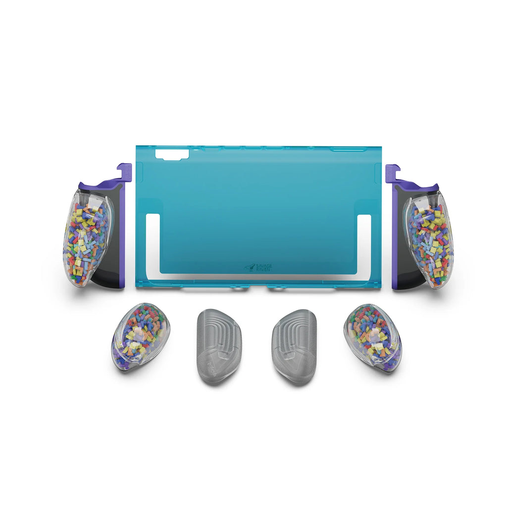 Savage Raven by Skull & Co. FissionGrip Dockable Revolutionary Split Protective Case for Nintendo Switch 2