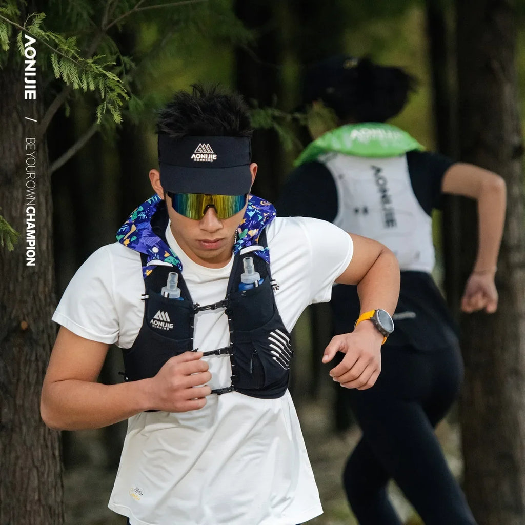 AONIJIE E4429 Marathon Cooling Towel Large-capacity Cooling Compartment Cool-touch Fabric Designed Specifically Trail Running