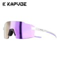 Kapvoe Light-Weight Runnning Sunglasses Cycling Glasses for Men Wide Vision Adjustable Nose Pad Women UV400 Hiking Eyewear