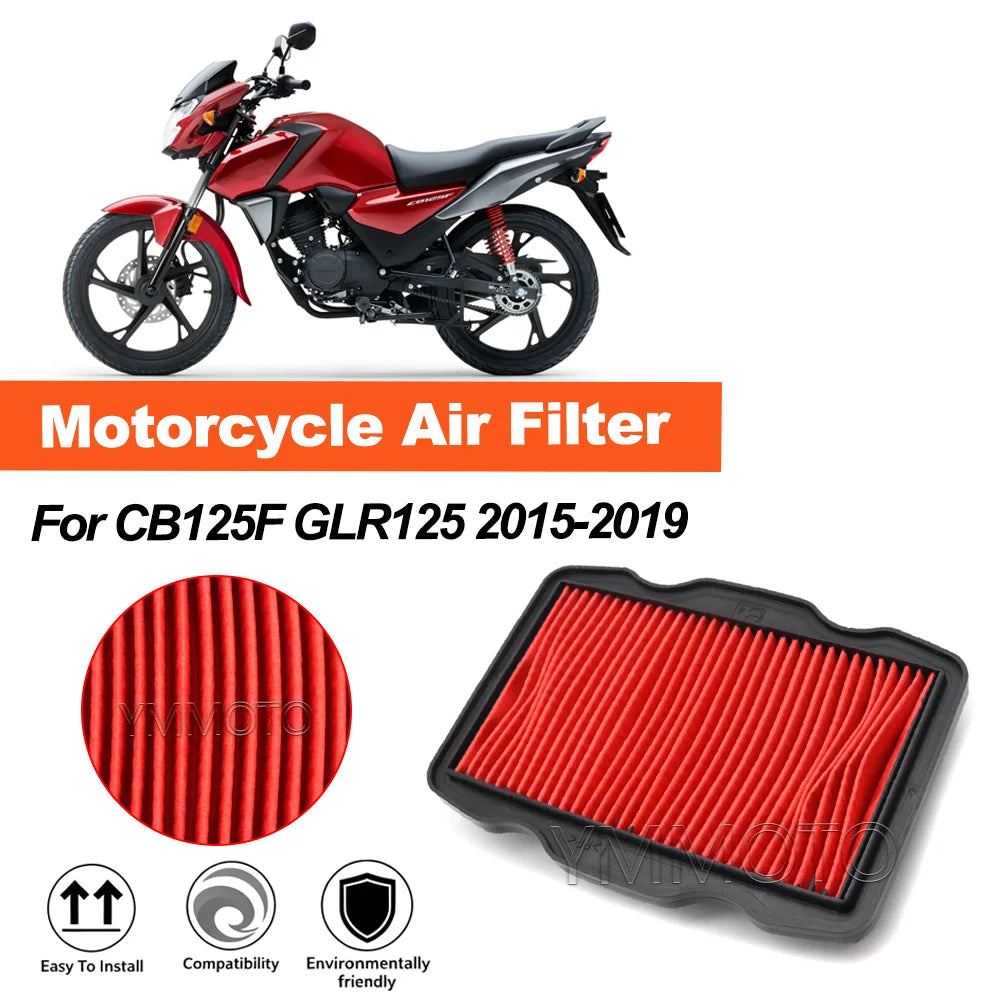 Motocycle Air Filter Cleaner Drive Element Intake Cleaner For Honda CB125F GLR125 CB 125F GLR 125 2015 2016 2017 2018 2019