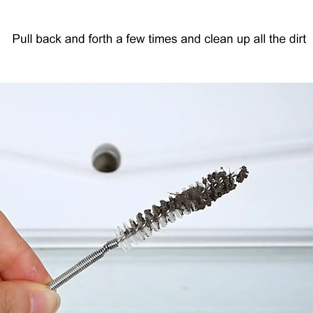 Long Flexible Refrigerator Drain Dredge Car Sunroof Door Windshield Drain Tube Pipe Cleaning Brush Fridge Drain Hole Dredge Tool