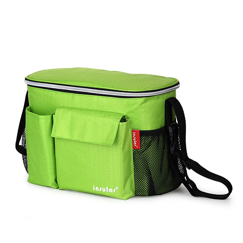 Fashion Cart Hanging Stroller Bag Thermal Insulation Mommy Bags Baby Diaper Bags Waterproof Changing Bag