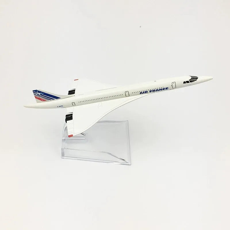 scale aircraft 16cm Concorde Model Toy plane Alloy Metal Diecast Airplane Air Franch/British Airways United States Concorde plan