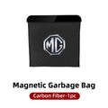 Magnetic Car Seatback Waste Storage Bag Leather Tools Box For Morris Garages MG 6 3 5 7 TF ZR ZS HS GS GT Hector RX5 RX8 350 550