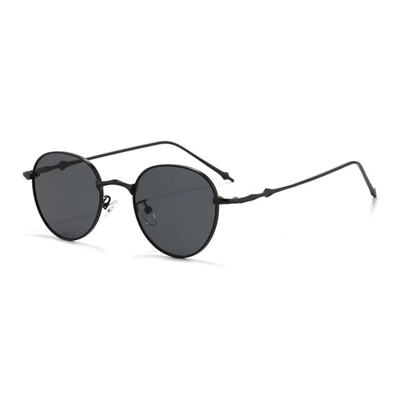 Hiking New Gradient Metal Frame Oval Anti Light Glasses Women Men Retro Eeyglasses Fashion Candy Color Glasses UV400 Female