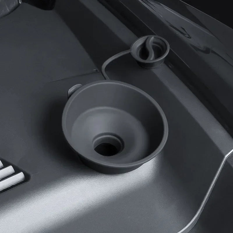 For Tesla Model 3 Y Glass Water Inlet Car Windshield Wiper Arm Hole Protective Cover Filling Funnel Pad Silicone Dustproof Lid
