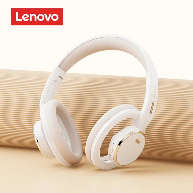 Choice Lenovo Gaming Headset Wireless Bluetooth 6.0 Earphones Foldable Sport Over Ear Headphone with HD Mic Gifts LS116
