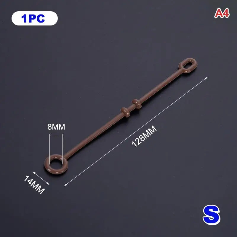 Easy to Clean Silicone Teapot Lid Fixing Straps 1/4pcs Heat Resistant Leak Proof Clips for Travel Portable Tea Set Parts