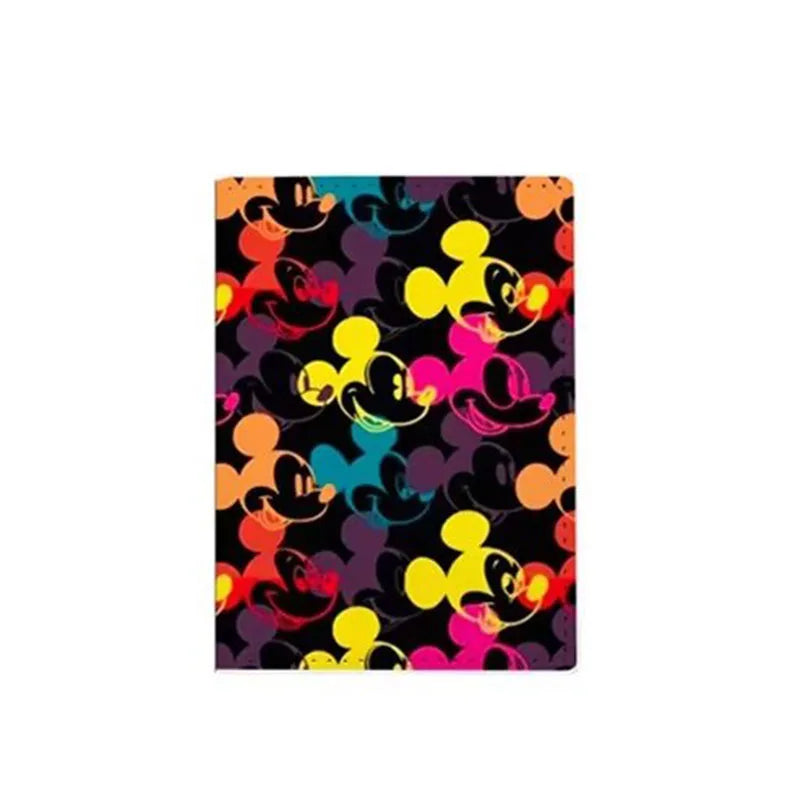 Disney Mickey Minnie Women Girls Travel Accessories Passport Cover Holder PU Leather Unisex ID Bank Card Holders Wedding Gifts