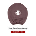 Car Seat Headrest Protective Cover Anti-Dirty Pillow Protector For Morris Garages MG 6 3 5 7 TF ZR ZS HS GS GT Hector RX5 RX8