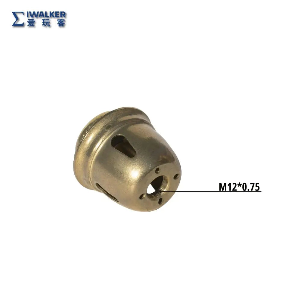 The low-noise burner head of the iWalker Camping Oil Stove G43S has a thread specification of M12×0.75.