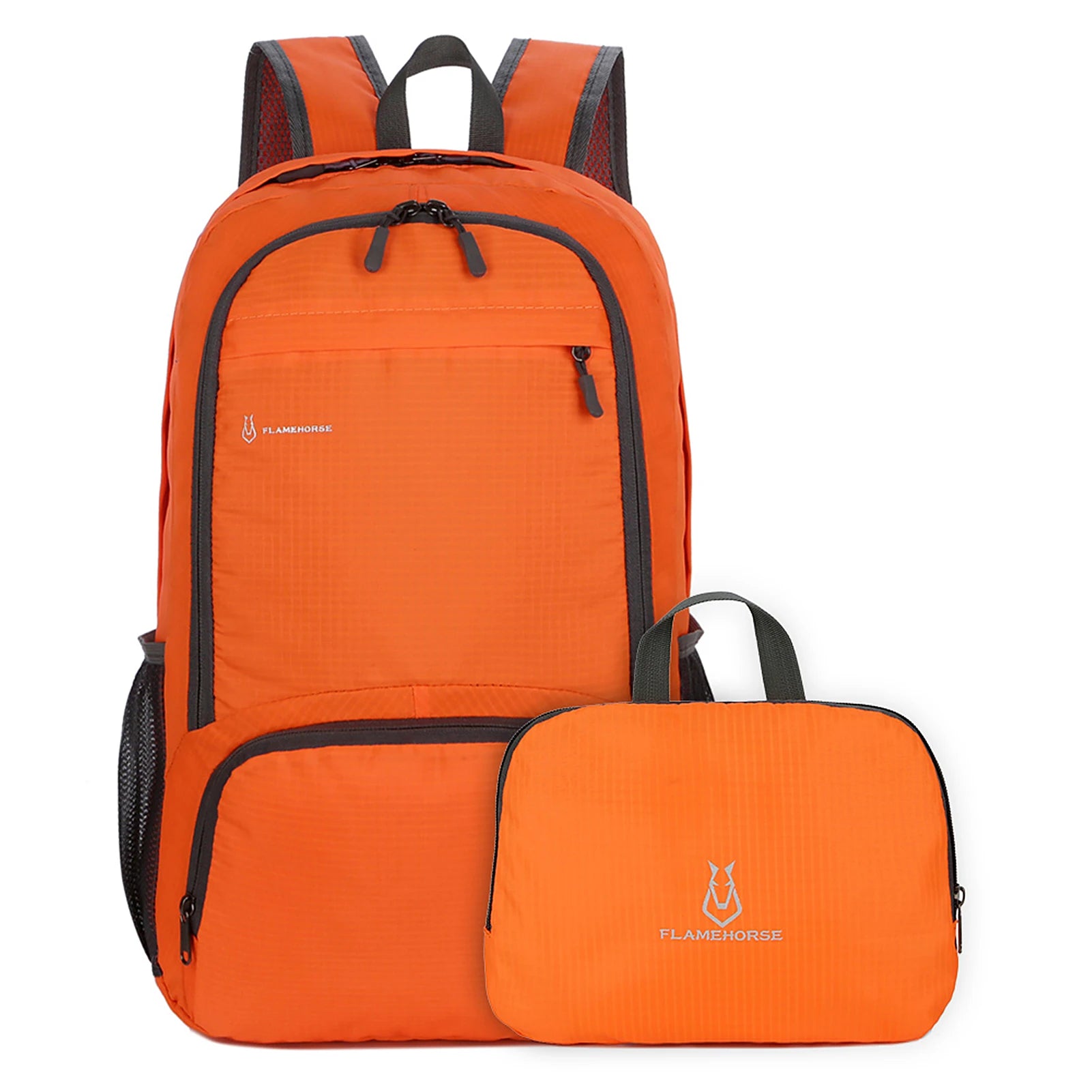 Large Capacity Nylon Backpack Lightweight Foldable Backpack Men Women Waterproof Packable Backpack Travel Camping Hiking Daypack