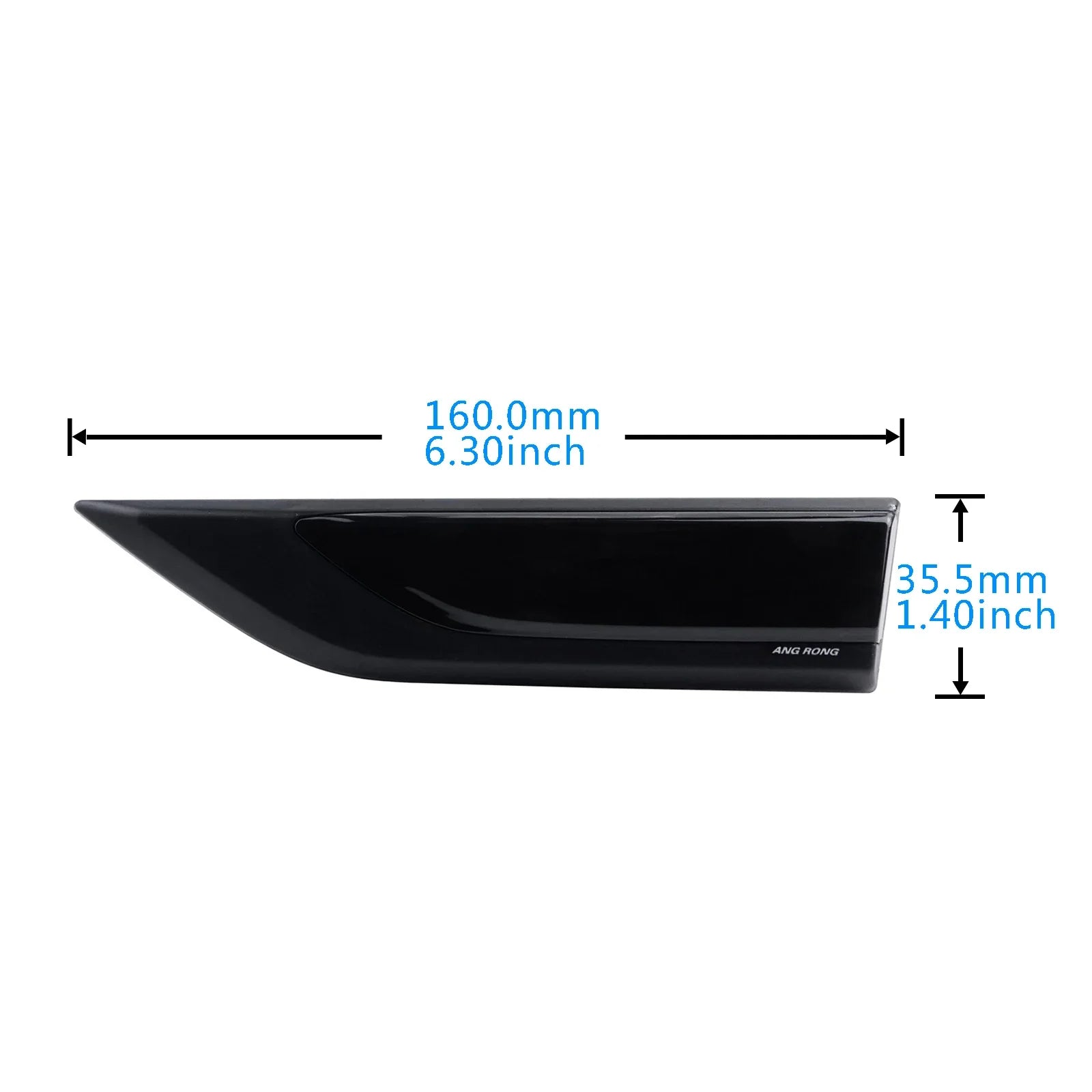 Dynamic LED Indicator Side Repeater Light Black Smoked Lens For VW Caddy MK IV