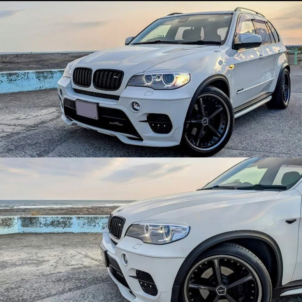 For BMW X3 F25 X5 E70 X6 E71 E72 Error Free Amber Sequential Blinker LED Car Front Fender Side Marker Turn Signal Lights 12V