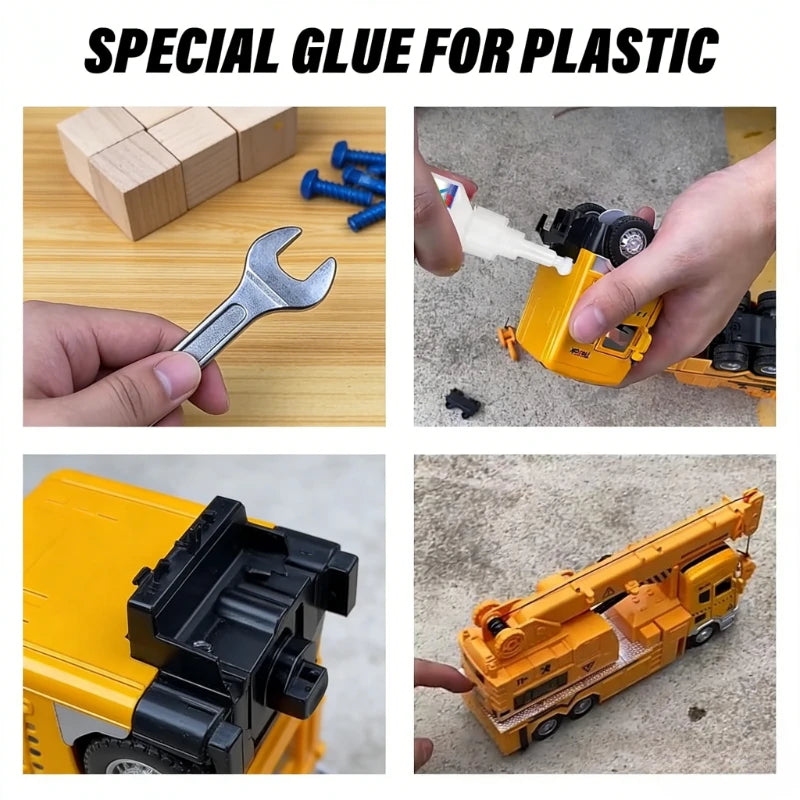 502 Super Glue Instant Strong Transparent Adhesive Cyanoacrylate Quick Dry for Toy Plastic Model Craft Repair