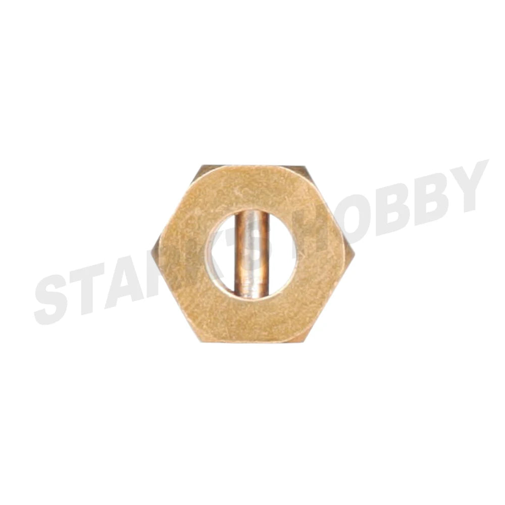 TRX4 4pcs 12mm Wheel Hex Wheel Hub Extended Adapter 6/8/9/10/11/12mm Brass Counterweight for 1/10 RC Crawler Car  TRX-4
