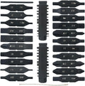 22PC Flat Bit Kit Set for Leatherman, Replacement Double-Ended Flat Screwdriver Bits, Multi-Tool Accessories (S2 Steel)