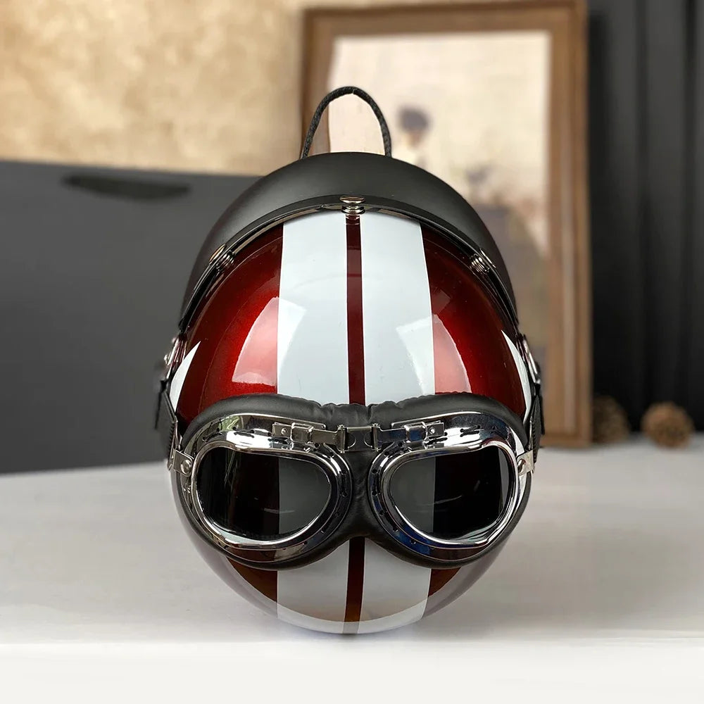 Fashionable Single Shoulder Crossbody Women's Bag, Creative Personality, Funny Helmet Bag, Streetwear Style Bag, Round Backpack