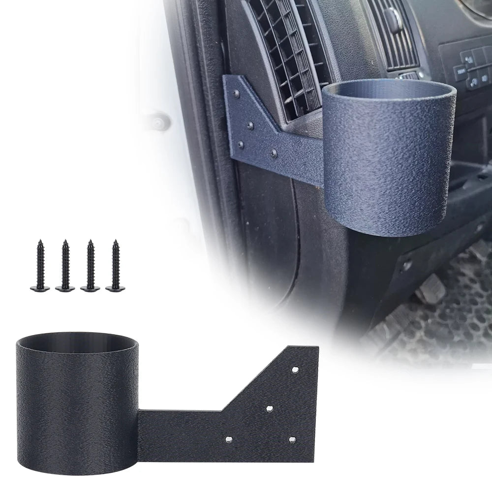 1set For Peugeot Boxer Fiat Ducato Citroen Relay 2006-2023 Universal Drink Cup Holder With Screws Car Side Interior Accessories