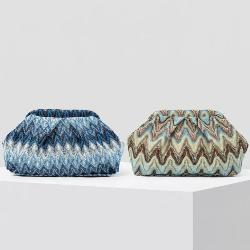 European American Retro Women Handbag Bohemian Ethnic Style Clutch Bag Fashion Elegant Exquisite Evening Bag Wedding Party Bag
