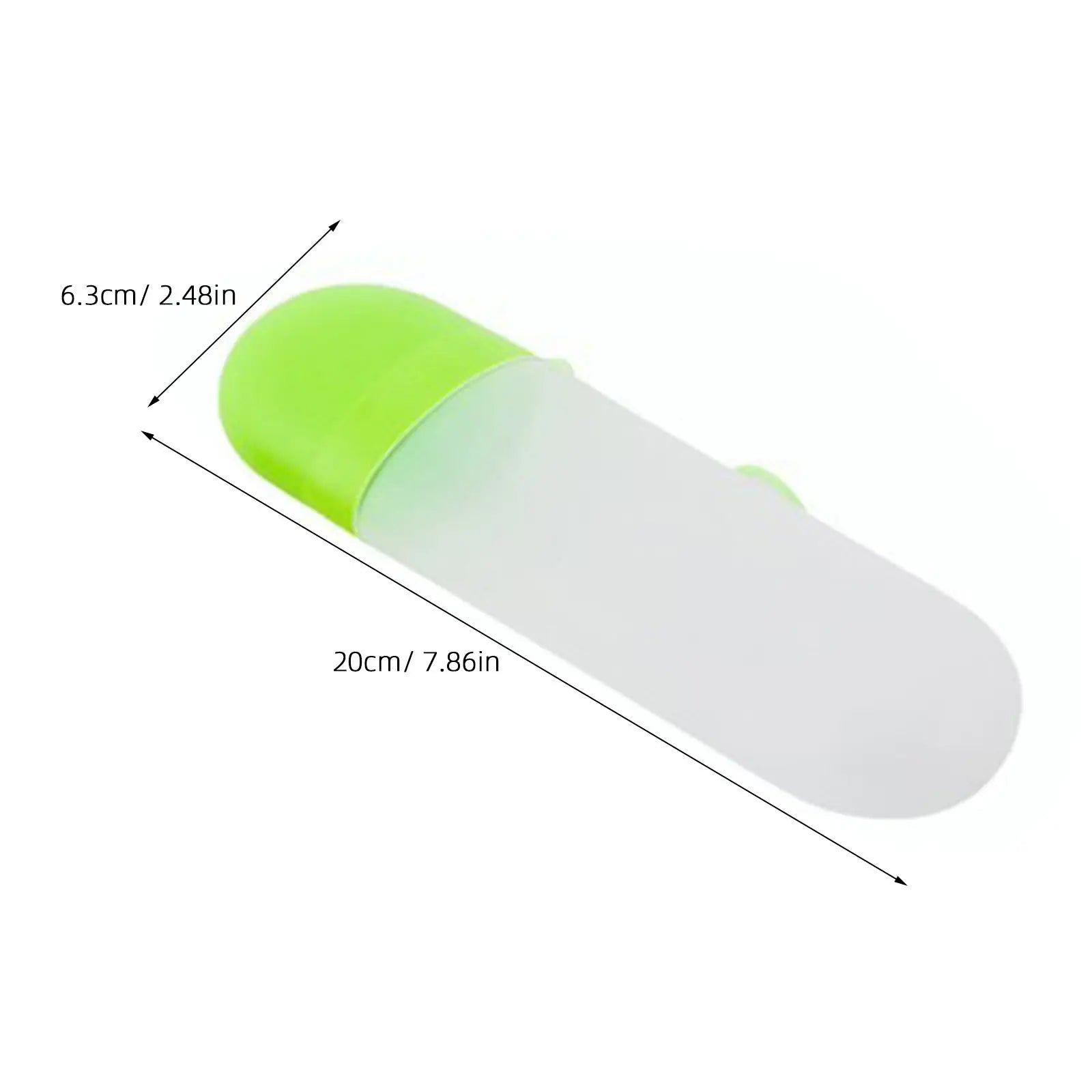 Portable Toothbrush Box Green Transparent PP Holder Plastic Travel Toothpaste Case Multifunctional Organizer Camping Mouthwash