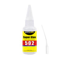 Loolifl 502 Super Glue 20g Cyanoacrylate Adhesive Household Quick Dry Waterproof Glue for Daily Repair DIY Craft Multi-Purpose