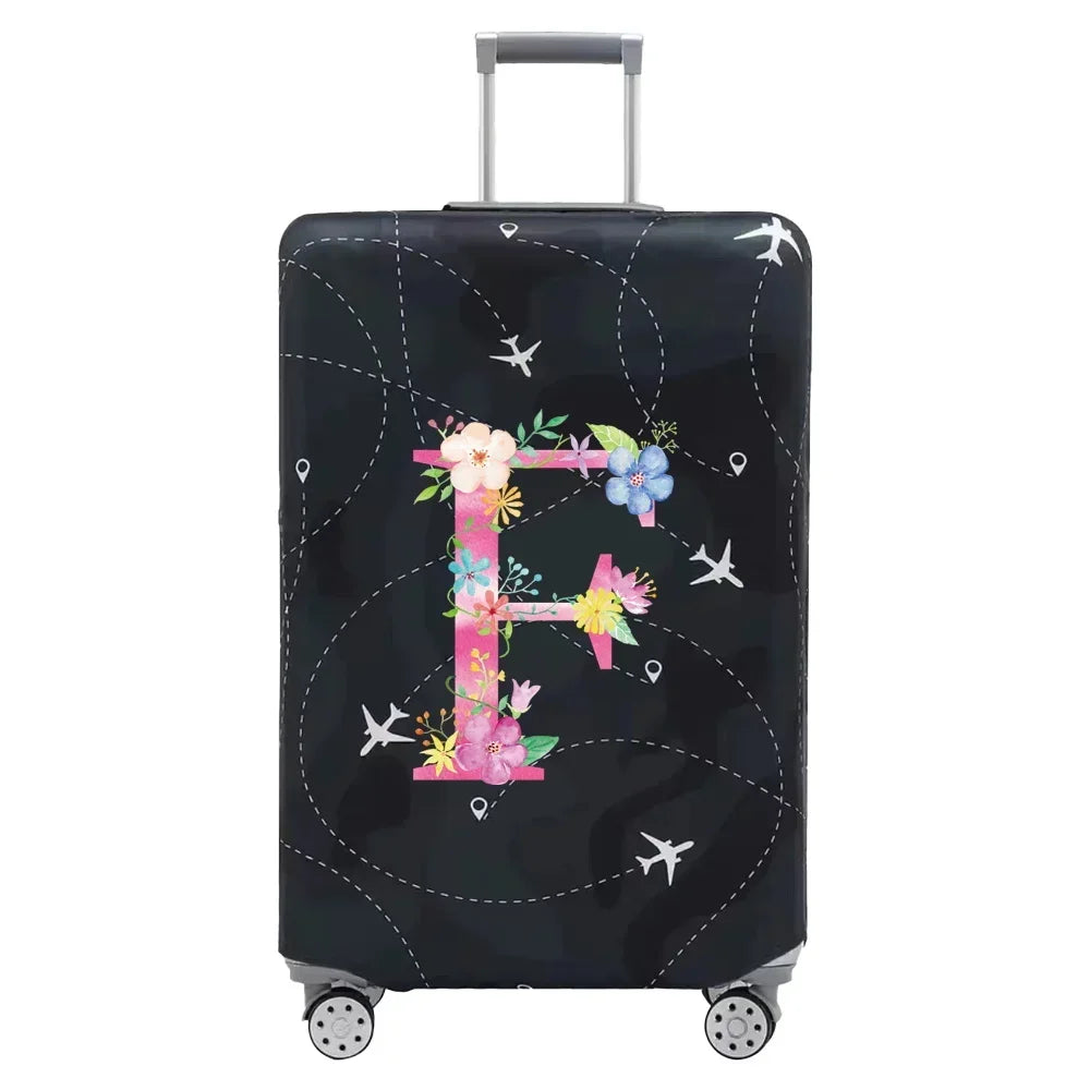 Luggage Protective Cover Elastic Dust Wear-resistant Apply 18-32 Size Pink Letter Series Protective Case Travel Accessories 2026