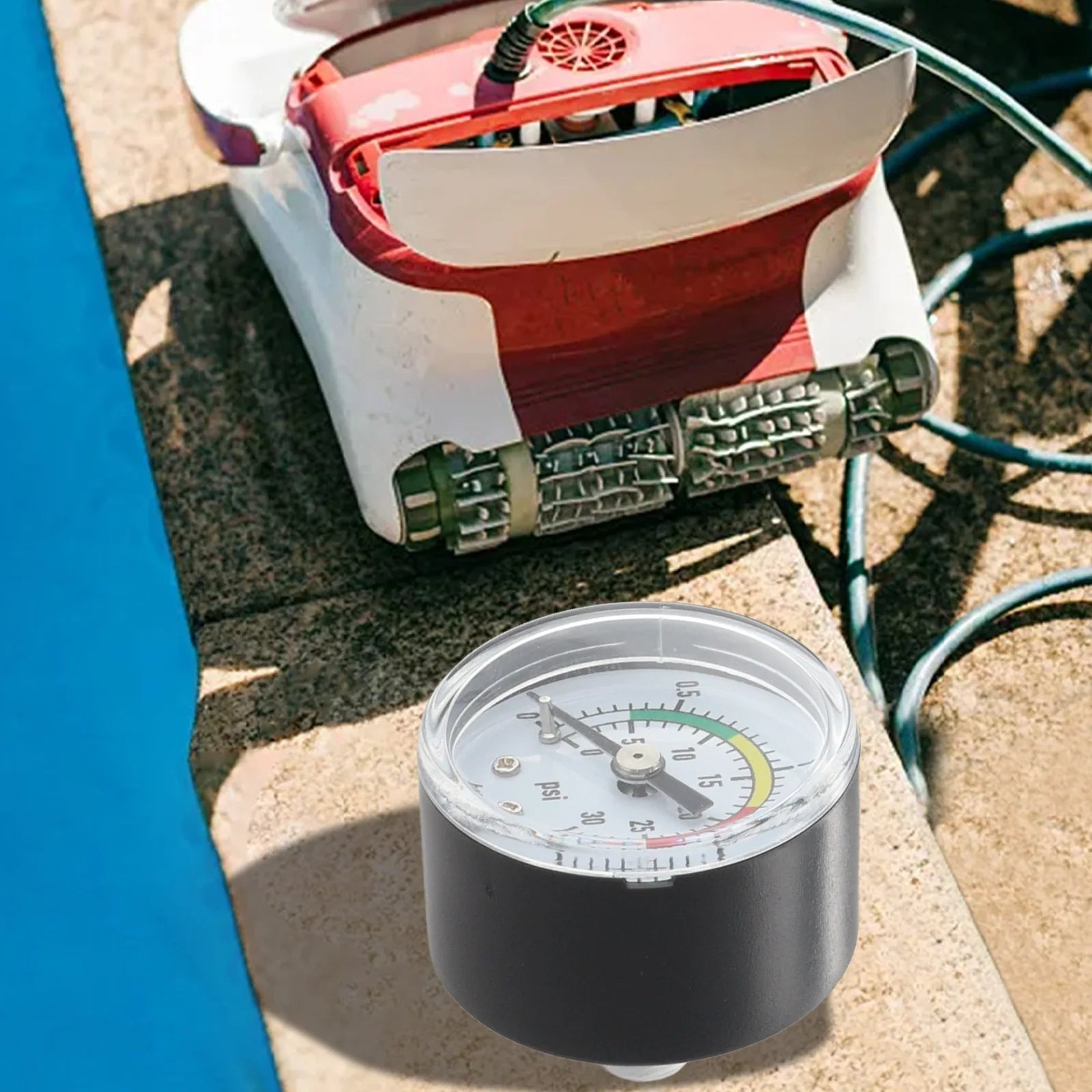 1 Pcs Replace The Pressure Gauge For Intex 11224 14 & 16 Inch Sand Filter Pumps Pool Filter Water Pressure Gauge Meter
