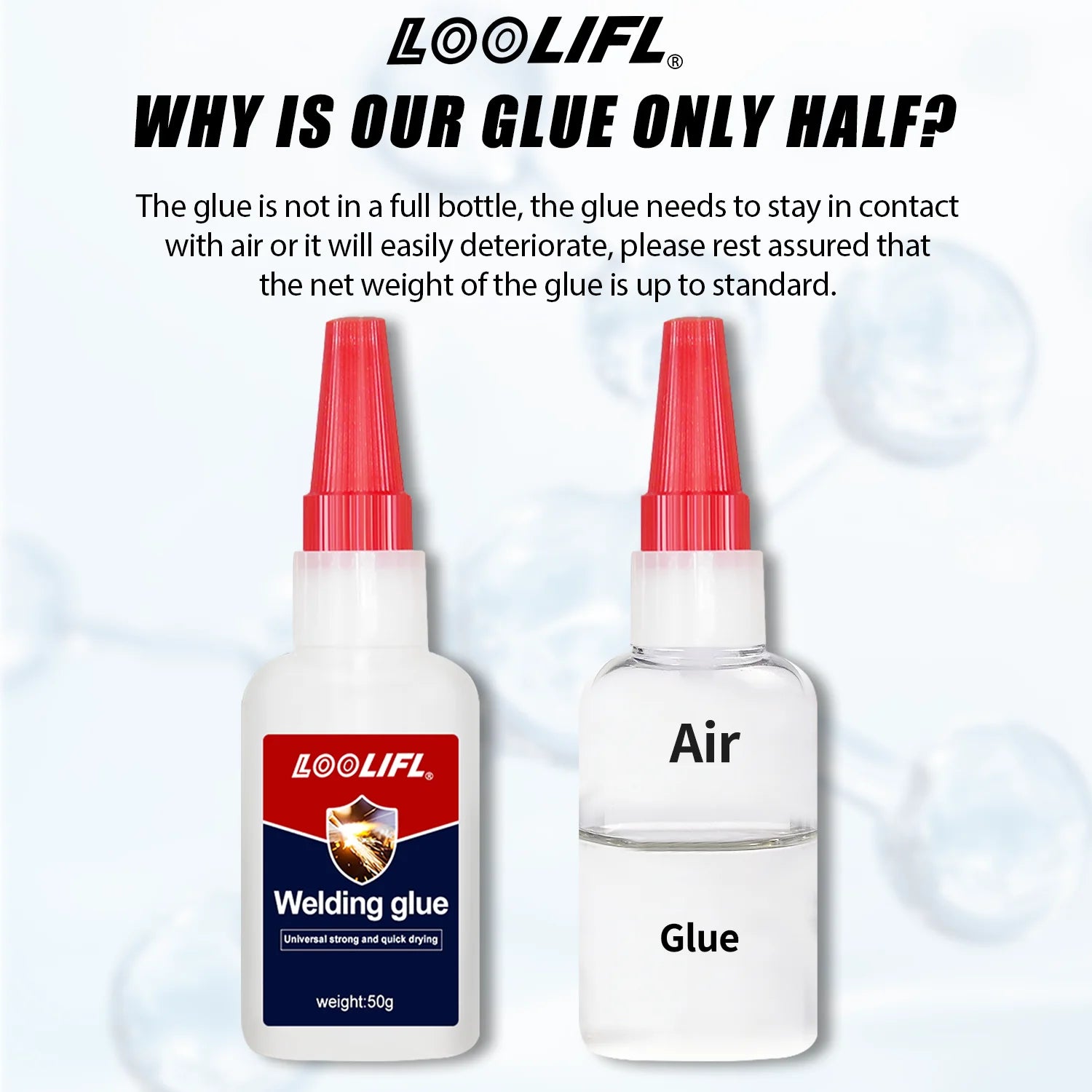 Quick Drying Oily Super Glue Universal Waterproof Welding Adhesive High Viscosity Oil Based Glue For Daily Repair Metal Plastic