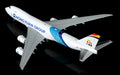 B633001 Alloy Collectible Plane Gift HX Models 1:400 Air Belgium Hongyuan Group Boeing B747-8F Diecast Aircraft Jet Model OE-LFC