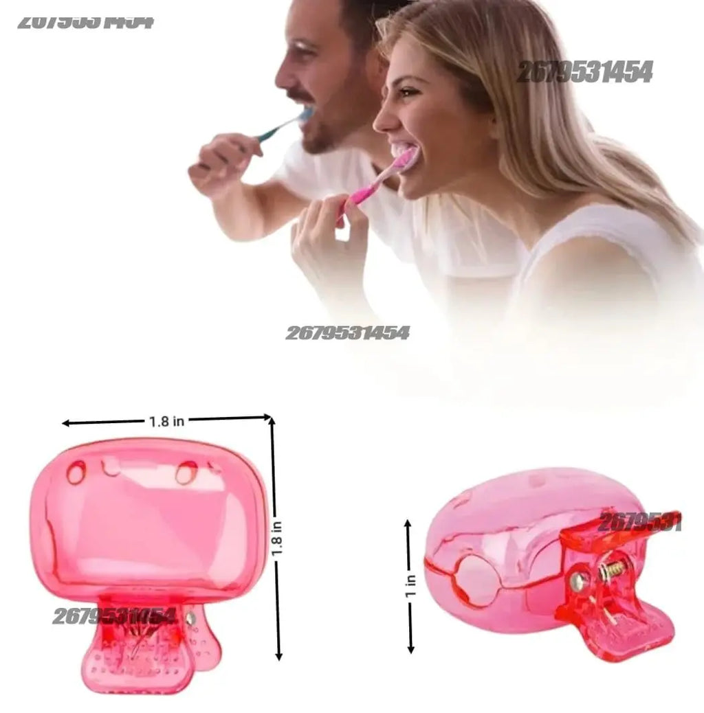 Toothbrush CaseHousehold Storage Clip - Portable Travel Toothbrush Dust Protective Cap - Storage Box Portable Head Travel