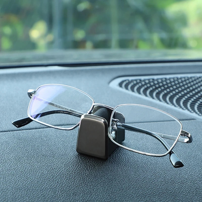 Car Sunglasses Auto Center Console Glasses Clip Card Ticket Holder Stand Fastener Pen Case Eyeglasses Car Accessories
