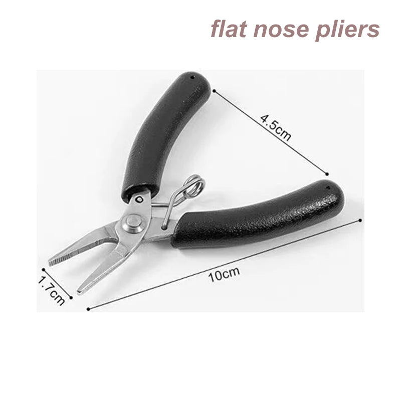1pcs Mini Needle Nose Pliers Jewelry Accessories/Small Portable/DIY Making/Multi Shapes/Cutter Pliers For Handmade DIY Tools