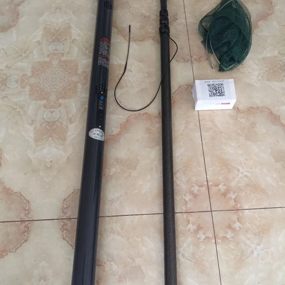 Multifunctional new energy holiday electric fishing net rod ultra-light integrated outdoor fishing rod