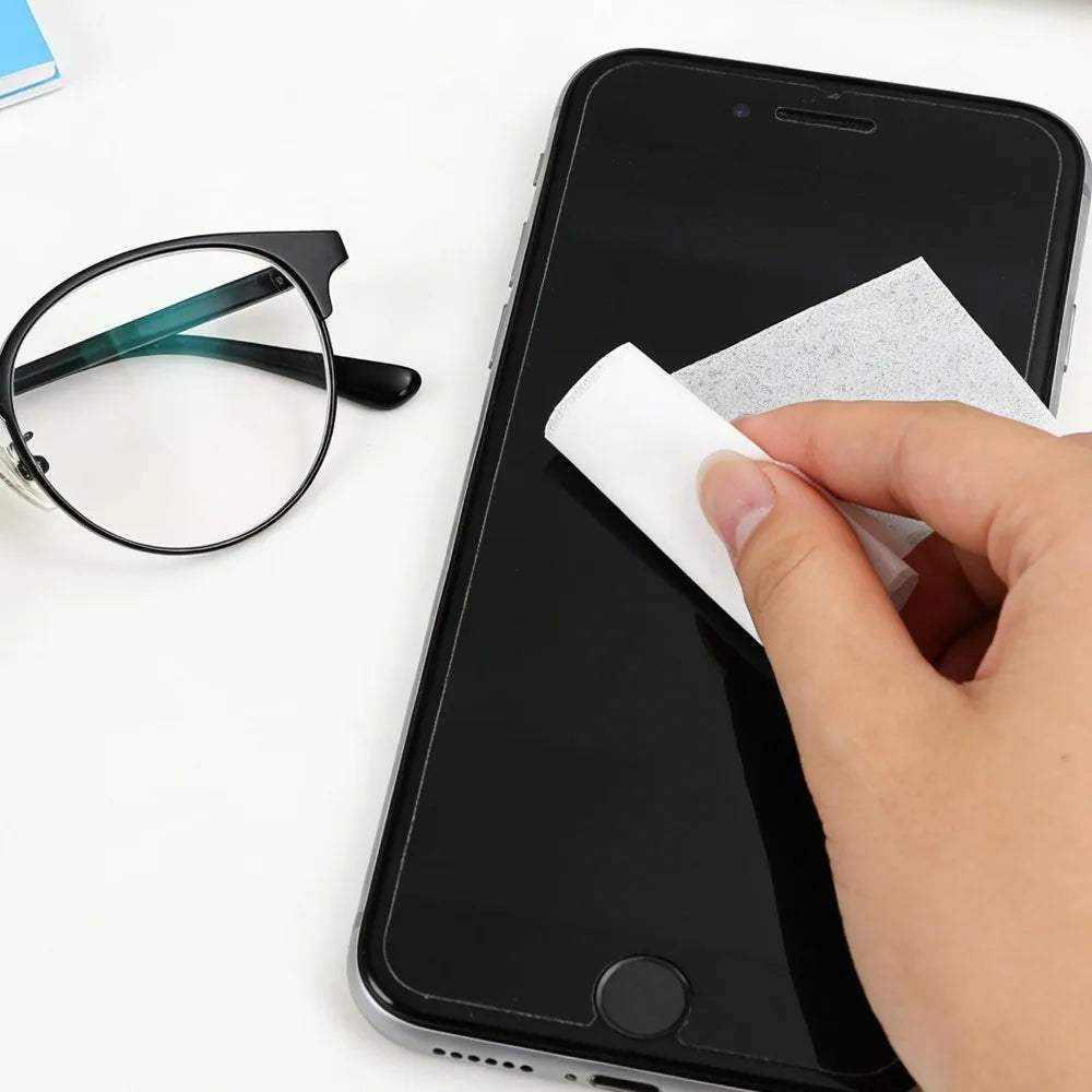 100-300Sheet Universal Lens Cleaning Tissue 10*7.5cm Camera Lens Cleaning Paper Soft Wipes Booklet for Phone/Lens/Optics Glasses