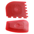 Grill Pan Scraper Tool 2Pcs Grill Pan Scrapers Cast Iron Skillet Cleaning Scrapers Serrated Kitchen Cleaning Oil Scraper Unique