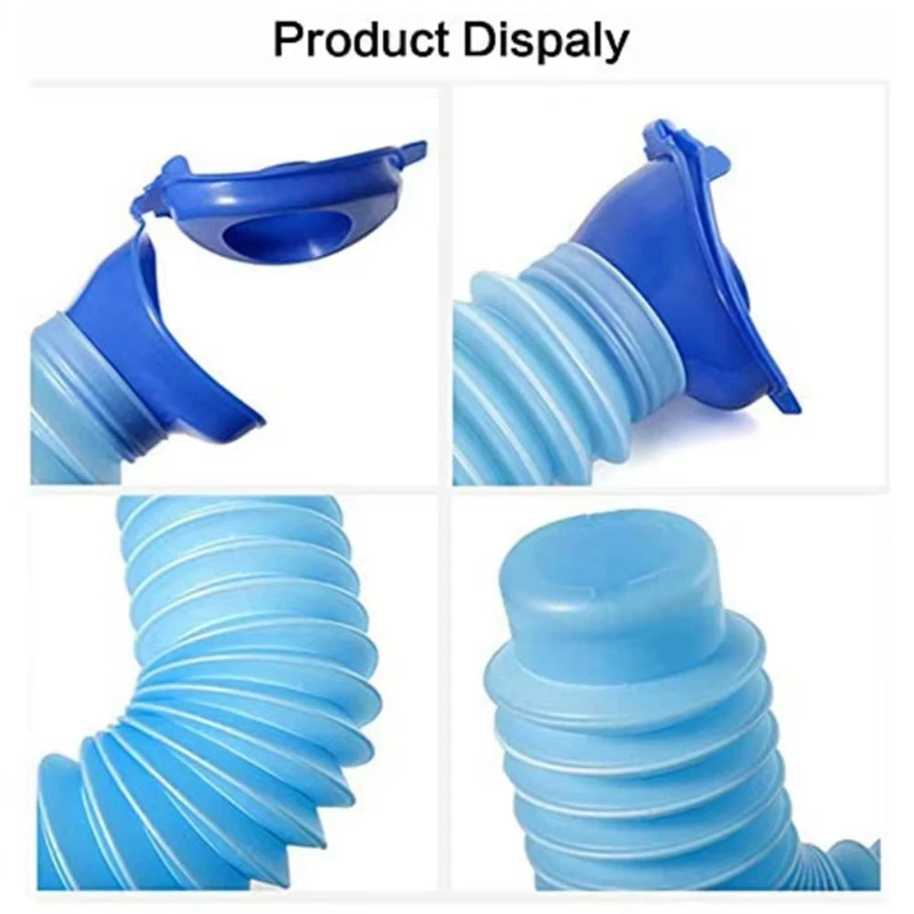 Outdoor portable car urinal telescopic squat free travel camping hiking emergency urinal outdoor emergency product