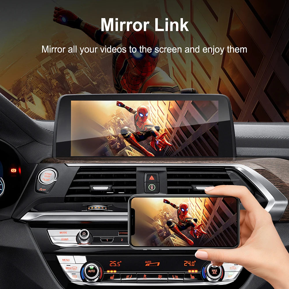 Wireless CarPlay For BMW NBT CIC 1 2 3 4 5 7 Series F22 F10 F01 F02 X3 X4 F25 F26 MINI X4 X5 X6 F56 F15 F16 F85 Android Auto Box